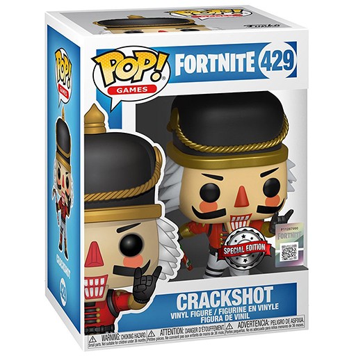 Funko Pop Games: Fortnite - Crackshot Collectible Figure, Multicolor