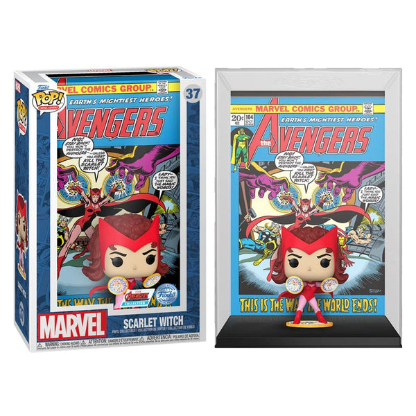 Funko Pop! Comic Cover: Marvel Avengers 104 - Scarlet Witch Vinyl