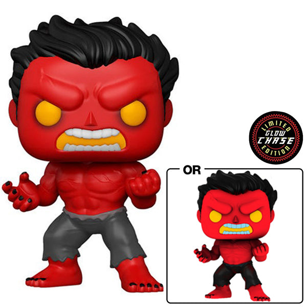 Pop! Marvel: Hulk - Red Hulk w/ Chase (GW)(Exc)