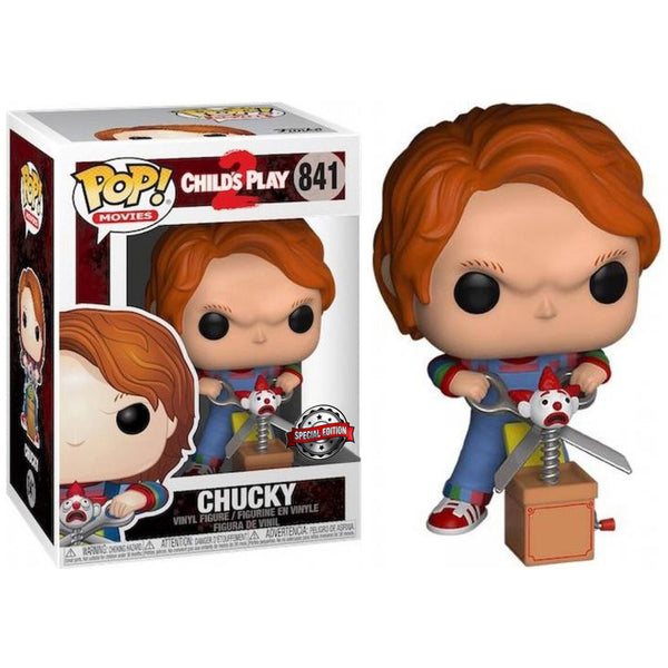 Pop! Movies: Chucky w/Buddy & Giant Scissors (Exc)
