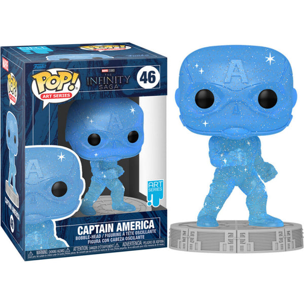 Pop Artist Series: Infinity Saga- Cap America(BU)