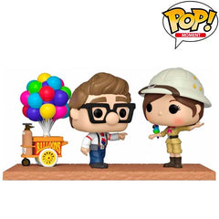 Movie Moment! Movies: Up- Carl & Ellie w/ Balloon Cart (Exc)