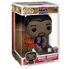 Pop Jumbo! Basketball: NBA- Magic Johnson (1992 Team USA Navy (Exc)