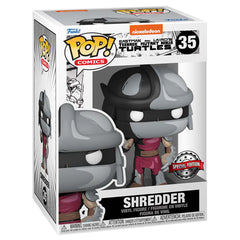 Pop! Comics: TMNT- Shredder w/ Chase (B&W)(Exc)