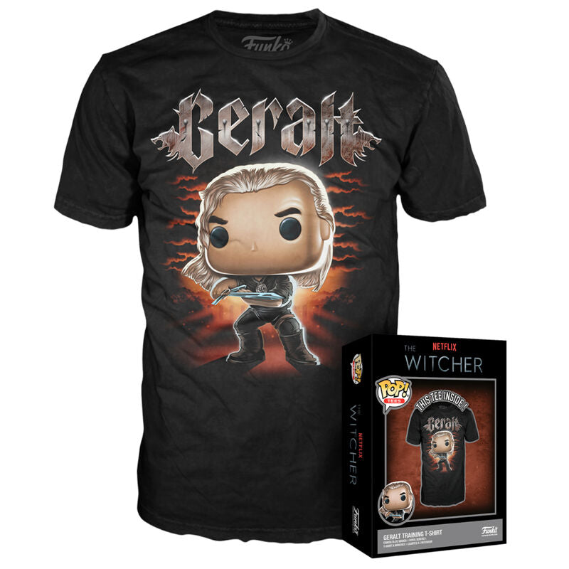 Boxed Tee! Tv: Witcher - Geralt (M)