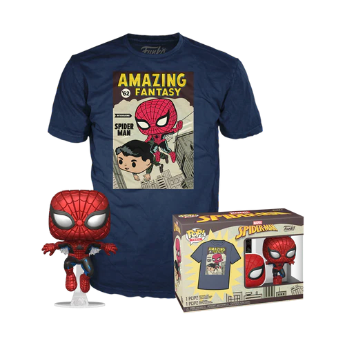 Pop & Tee! Marvel: Spider-Man - Comic Cover (Mt)(S)