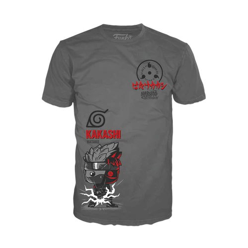 Pop Tee! Animation: Naruto - Kakashi Split (Ad Tee)(S)