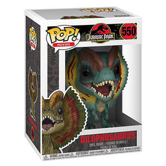 Pop! Movies: Jurassic Park - Dilophosaurus with Chase