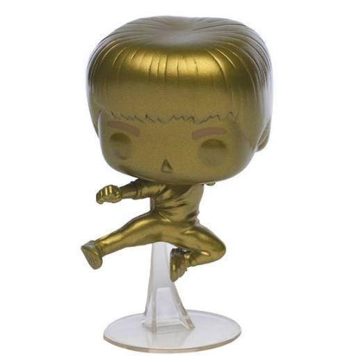 Pop! Icons: Game of Death- Bruce Lee Kicking (Gold) (Exc)