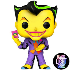 Pop! Heroes: DC- Joker (Black Light) (Exc)