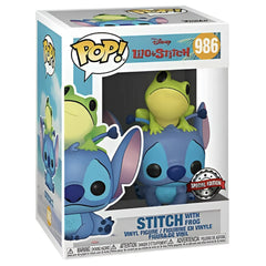 Pop! Disney: Lilo & Stitch- Stitch w/ Frog (Exc)