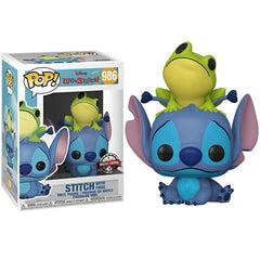 Pop! Disney: Lilo & Stitch- Stitch w/ Frog (Exc)