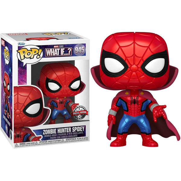 Pop! Marvel: What If  S2 - Zombie Hunter Spidey (MT) (Exc)