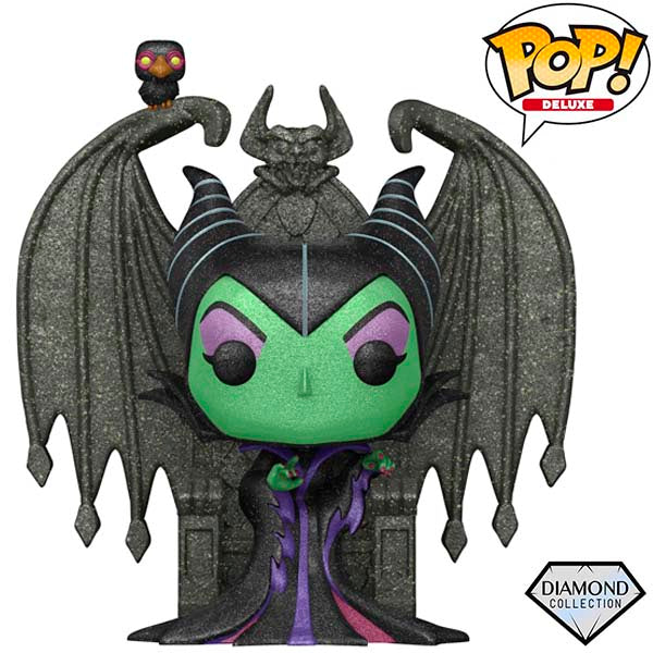 Pop Deluxe! Villains- Maleficent on Throne (DGLT)(Exc)
