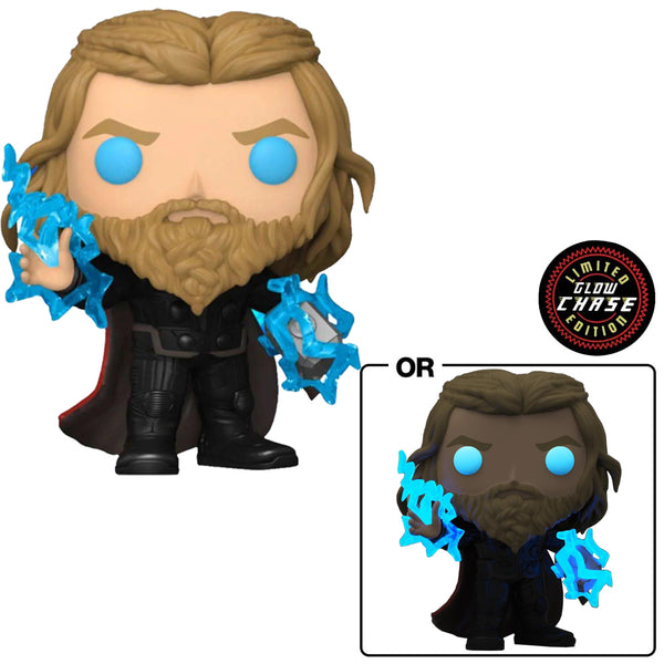 Pop! Marvel: Avengers: End Game - Thor with Thunder w/chase (GW)(Exc)