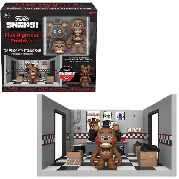 Funko Snap Playset! Games: Five Nights at Freddy's -  Security Room
