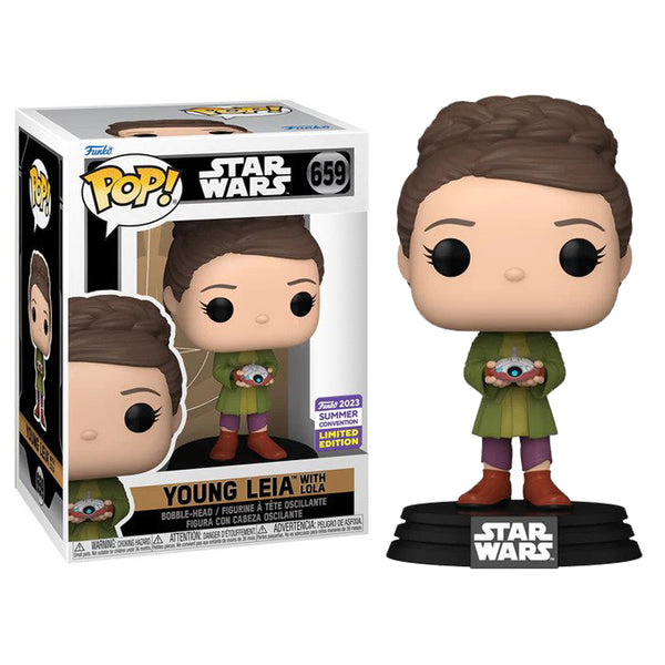 Pop! Star Wars: Princess Leia with Lola (SDCC'23)