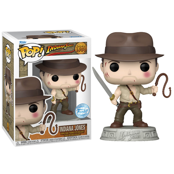 Pop! Movies: Indiana Jones 2 - Indiana Jones with Whip (Exc)