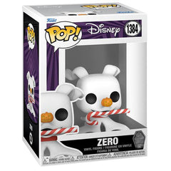 Pop! Disney: The Nightmare Before Christmas 30th - Zero with Candy Cane