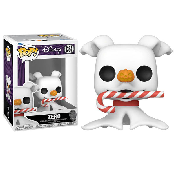 Pop! Disney: The Nightmare Before Christmas 30th - Zero with Candy Cane