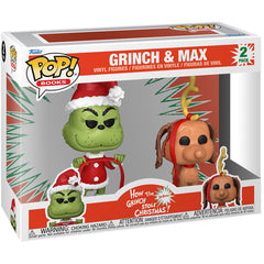 Pop! Books: How the Grinch Stole Christmas - Grinch with Max 2pk