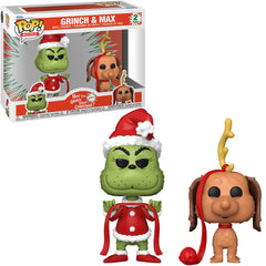 Pop! Books: How the Grinch Stole Christmas - Grinch with Max 2pk