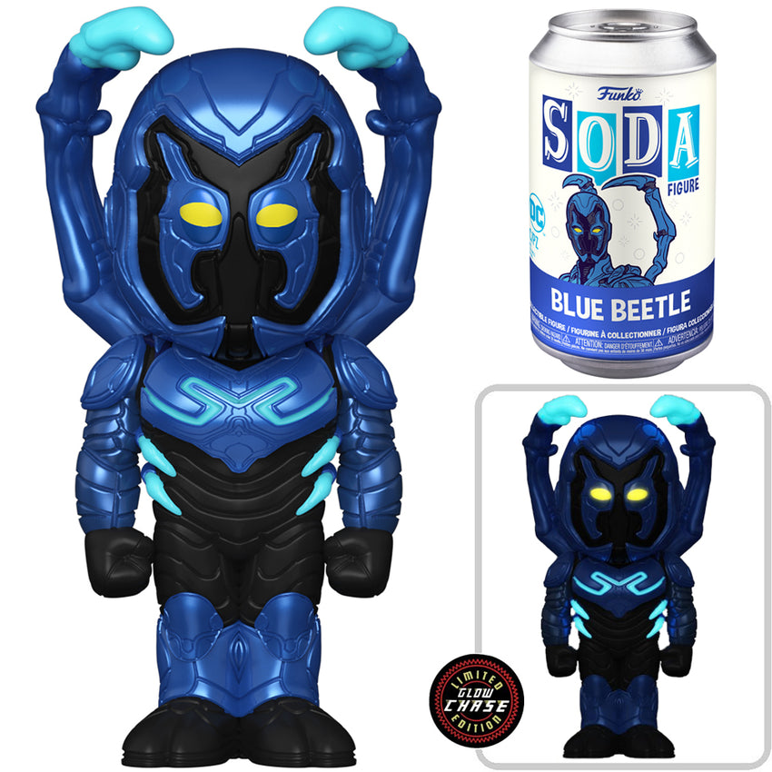Vinyl Soda! Heroes: Blue Beetle - SODA 1 w/chase