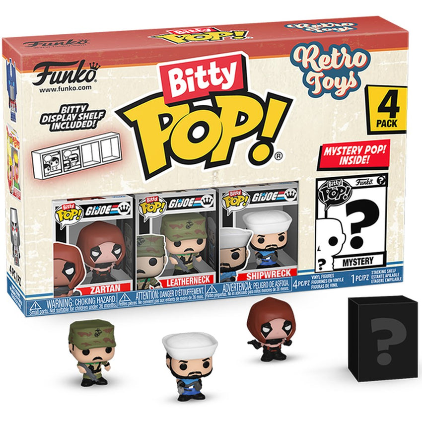 Bitty Pop! Icons: Retro Toys - GI Joe 4pk