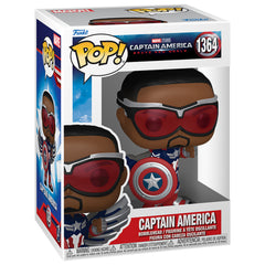 Pop! Marvel: Captain America Brave New World - Captain America(Sam Wilson)