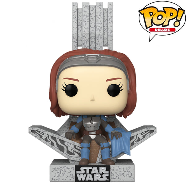 Pop Deluxe! Star Wars: Mandalorian S9 - Bo Katan with Throne