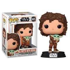 Pop! Star Wars: Mandalorian S9 - Peli Motto with Grogu