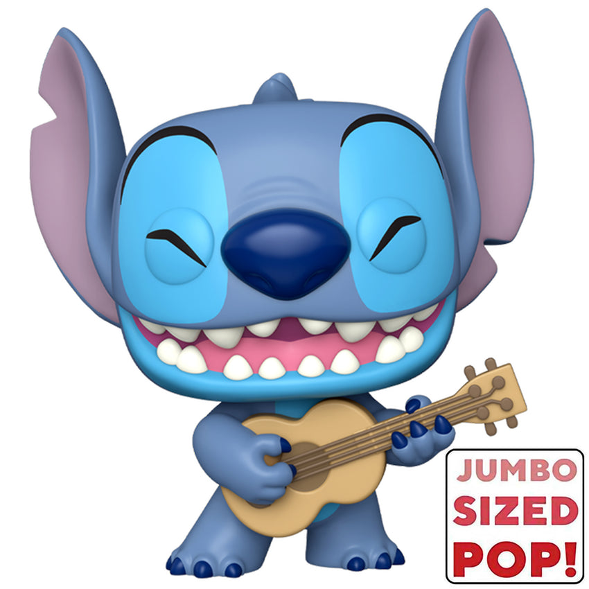 Pop Jumbo! Disney: Lilo and Stitch - Stitch with Uke (Exc)