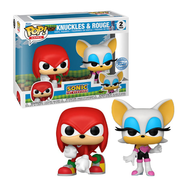 Pop! Games: Sonic - Knuckles and Rouge 2pk (Exc)