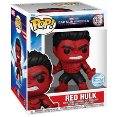 Pop! Marvel: Captain America Brave New World - Red Hulk (Retro Comic Deco)(Exc)