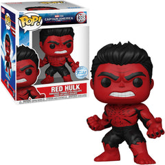 Pop! Marvel: Captain America Brave New World - Red Hulk (Retro Comic Deco)(Exc)