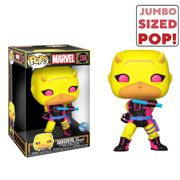 Pop Jumbo! Marvel: Daredevil (YLW/RD)(BLKLT)(Exc)