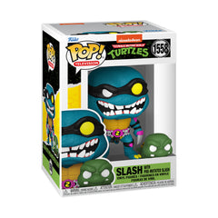 Pop! Tv: Teenage Mutant Ninja Turtle S4 - Slash and Pre-mutated Turtle S