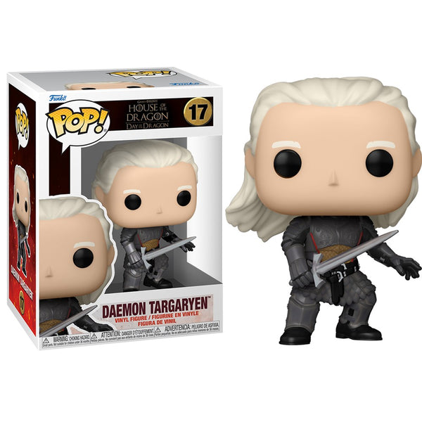 Pop! Tv: House of the Dragon S3 - Daemon Targaryen with Dark Sister