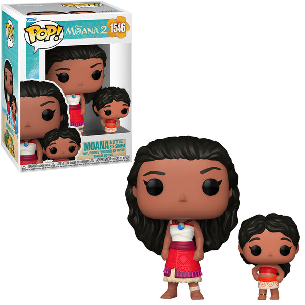 Pop & Buddy! Disney: Moana 2 - Moana & Little Sis Simea