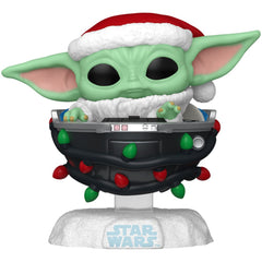 Pop! Star Wars: Mandalorian Holiday - Grogu Pram