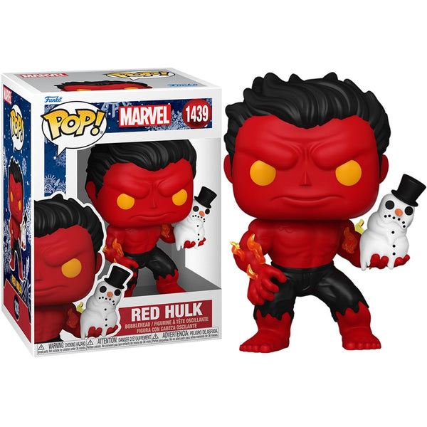 Pop! Marvel: Holiday S4 - Red Hulk