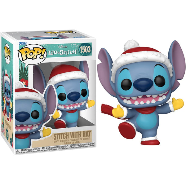 Pop! Disney: Stitch Holiday - Stitch with Hat