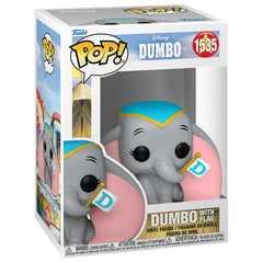 Pop! Disney: Dumbo S3 - Dumbo with Flag