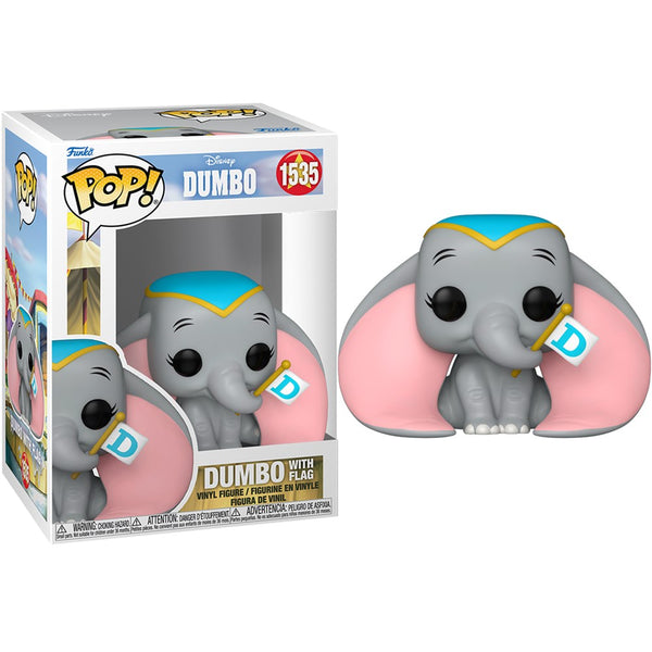 Pop! Disney: Dumbo S3 - Dumbo with Flag