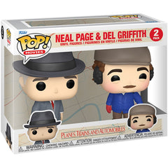 Pop! Movies: Planes, Trains, and Automobiles - Neal and Del 2pk