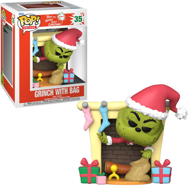 Pop Deluxe! Books: How the Grinch Stole Christmas - Grinch with Bag