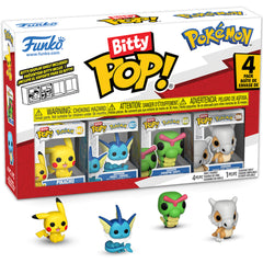 Bitty Pop! Games: Pokemon - Pikachu 4pk