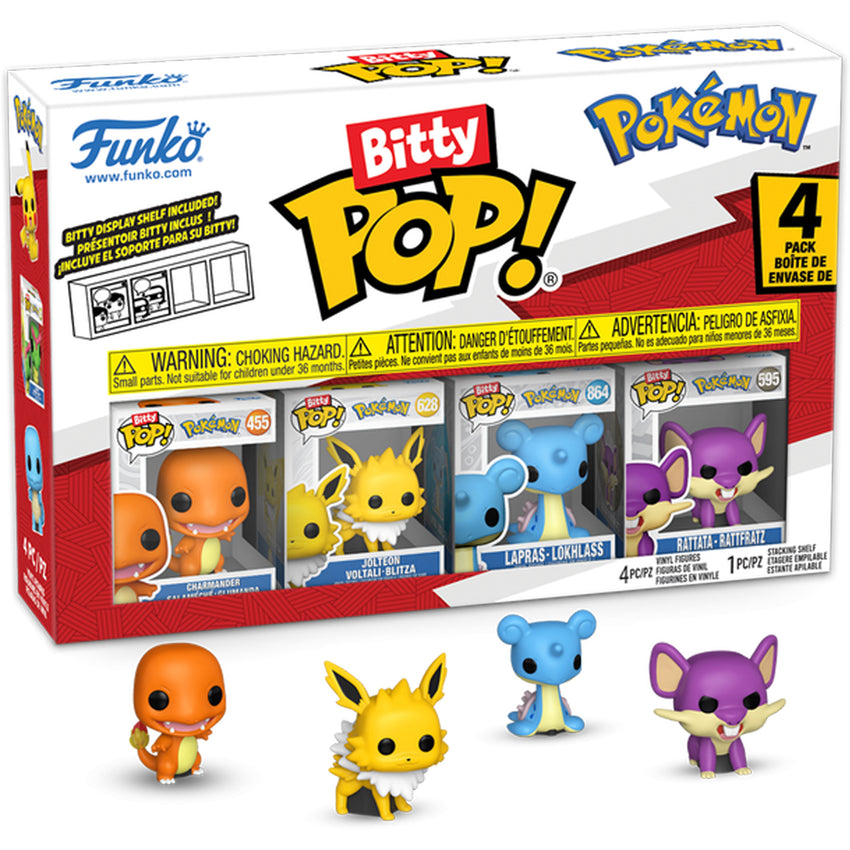 Bitty Pop! Games: Pokemon - Charmander 4pk