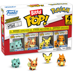 Bitty Pop! Games: Pokemon - Bulbasaur 4pk