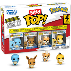 Bitty Pop! Games: Pokemon - Squirtle 4pk